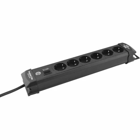 BRENNENSTUHL 6-fach Verteiler schwarz mit Schalter Länge 410 mm BRENNENSTUHL 6-fach Verteiler Schwarz Mit Schalter Länge 410 Mm -BRENNENSTUHL Shop 14133554 1