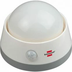BRENNENSTUHL Batterie LED-Nachtlicht NLB 02 BS Mit Infrarot-Bewegungsmelder Und Push-Schalter 2 LED 60lm 3x AA (e