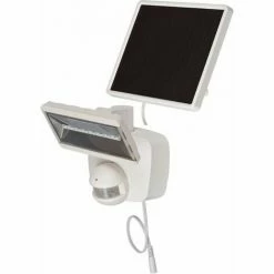 BRENNENSTUHL Solar LED-Strahler SOL 800 Plus IP44 Mit Infrarot-Bewegungsmelder Weiss