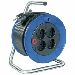 Brennenstuhl Kompakte Kabeltrommel Mit 15 M Verlängerung