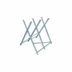 BRENNENSTUHL Sägebock MB 150 S - Verzinkt - Drei Scheren - Vier Querverstrebungen