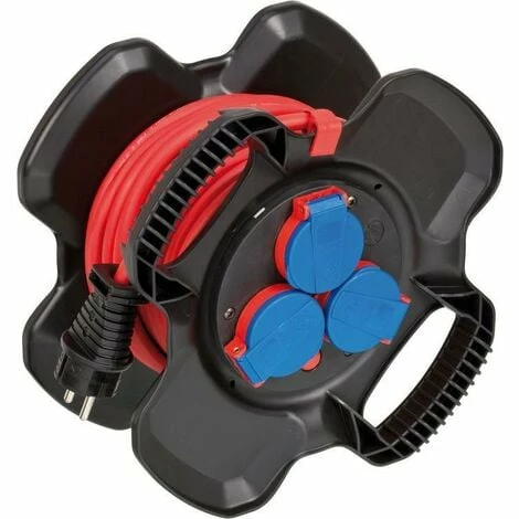 Brennenstuhl Gummi-Kabelhaspel X-Gum IP44 10m AT-N05V3V3-F 3G1,5 - 1169717100 3 Brennenstuhl Gummi-Kabelhaspel X-Gum IP44 10m AT-N05V3V3-F 3G1,5 - 1169717100
