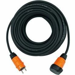 Brennenstuhl Verlängerungsleitung 10m Schwarz ProfessionalLine H07RN-F 3G1,5