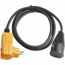 Brennenstuhl Schutzadapterkabel FI IP44 2m Schwarz H07RN-F 3G1,5 - 1160370