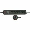 Brennenstuhl Eco-Line Comfort Switch Steckdosenleiste 6-fach Anthrazit 2m H05VV-F 3G1,5 - 1159450616 -BRENNENSTUHL Shop 2911404 1