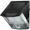 Brennenstuhl Solar LED-Wandleuchte SOL 04 Plus IP44 Mit Infrarot-Bewegungsmelder 2xLED 0,5W 85lm Farbe Schwarz - 1170970