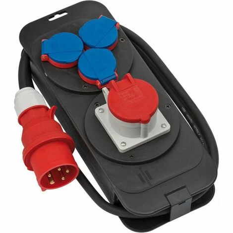 Brennenstuhl Stromstation CEE400V/16A, 3x230V/16A (H07RN-F5G1.5 <IP44 2m) - 1151600010 Brennenstuhl Stromstation CEE400V/16A, 3x230V/16A (H07RN-F5G1.5 <IP44 2m) - 1151600010 -BRENNENSTUHL Shop 30659665 1