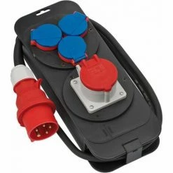 Brennenstuhl Stromstation CEE400V/16A 3x230V/16A (2m Kabel H07RN-F5G2.5 IP44) - 1151600020