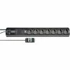 Brennenstuhl Primera-Tec Comfort Switch Plus 19.500A Überspannungsschutz-Steckdosenleiste 7-fach Schwarz 2m H05VV-F 3G1,5 2 Permanent, 5 Schaltbar - 1153300467 -BRENNENSTUHL Shop 3114006 1