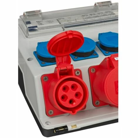 BRENNENSTUHL Wandverteiler 4/32 IP44 4x LS 230V/16 A, 1xLS 400V/16 A, 1xFI 40 A 4-polig 30mA BRENNENSTUHL Wandverteiler 4/32 IP44 4x LS 230V/16 A, 1xLS 400V/16 A, 1xFI 40 A 4-polig 30mA -BRENNENSTUHL Shop 32509811 2