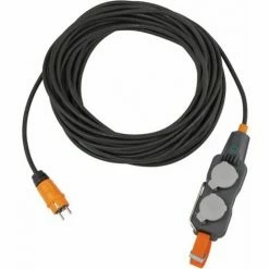 BRENNENSTUHL Powerblock Mit Verlängerungskabel IP54 4-fach 15m Schwarz H07RN-F 3G1,5 | ProfessionalLINE