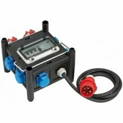 BRENNENSTUHL Kompakter Gummi-Stromverteiler BSV 3 FI/16 2 IP44 2m H07RN-F 5G2.5 - 2xCEE16A, 5x230V -BRENNENSTUHL Shop 32509817 3