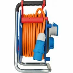 BRENNENSTUHL Camping-Kabeltrommel CEE 290 25m Orange Camping H07RN-F3G2,5 1xCEE230V/16A, 2xSchuko -BRENNENSTUHL Shop 32509840 3