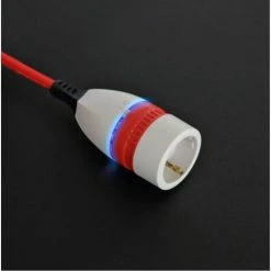 BRENNENSTUHL Qualitäts-Kunststoff-Verlängerungskabel Mit Drehschalter Und Textilmantel 5m H05VV-F 3G1,5 Rot/weiß/ -BRENNENSTUHL Shop 32509846 2