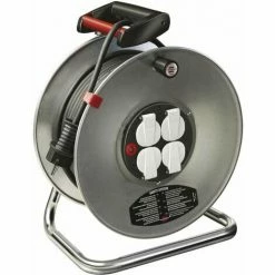 Brennenstuhl, Kabeltrommel Sk Garant 240, 25m H05VV-F 3G1.5 Schwarz