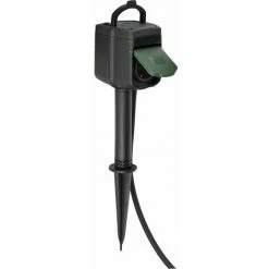 BRENNENSTUHL Connect WIFI Gartensteckdose Mit Erdspieß Und Montageplatte IP44 2-fach 3m H07RN-F3G1,5 -BRENNENSTUHL Shop 37552437 2