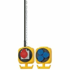 Pendel-Stromverteiler Mit 4 Steckdosen CEE 5 M Brennenstuhl