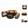 Brennenstuhl ProfessionalLINE Industriemontage Set Mobiler Akku LED Strahler X 4000 MA + Powerblock Mit Verlängerungskabel + Steckdosenblock Mit Schalter + Tasche ( 9171990000 ) -BRENNENSTUHL Shop 49700267 1