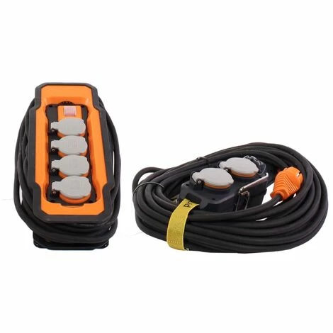 Brennenstuhl professionalLINE Industriemontage Set Mobiler Akku LED Strahler X 4000 MA + Powerblock mit Verlängerungskabel + Steckdosenblock mit Schalter + Tasche ( 9171990000 ) Brennenstuhl ProfessionalLINE Industriemontage Set Mobiler Akku LED Strahler X 4000 MA + Powerblock Mit Verlängerungskabel + Steckdosenblock Mit Schalter + Tasche ( 9171990000 ) -BRENNENSTUHL Shop 49700267 5