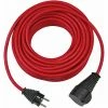 Brennenstuhl Baustellen-Verlängerungskabel (10m Kabel, Für Den Einsatz Im Außenbereich IP44) Rot -BRENNENSTUHL Shop 52233911 1