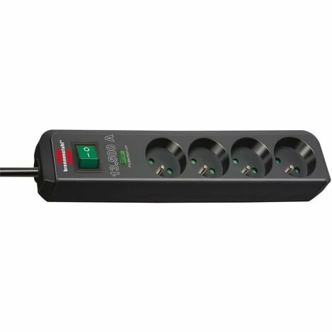 Brennenstuhl 1153904314 Steckdosenleiste Eco-Line, 4-Fach, schwarz Brennenstuhl 1153904314 Steckdosenleiste Eco-Line, 4-Fach, Schwarz -BRENNENSTUHL Shop 57043862 1