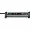 Brennenstuhl Brenn Alu Line 4-fach 1,8m USB Bk/gy | H05VVF 3G1,5 (1394000544) -BRENNENSTUHL Shop 59637294 1