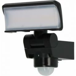 BRENNENSTUHL LED Strahler WS 2050 SP Mit Bewegungsmelder, 1680lm, IP44, Schwarz