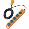 Steckdosenleiste 5-fach H07RN-F3G1,5 5m Super-Solid SL 554 DE FI Brennenstuhl -BRENNENSTUHL Shop 69232304 1